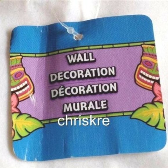 Luau Surf Board Wood Sign Aloha Tiki Time Bar Island Beach Wall Door Decoration - Picture 8 of 8